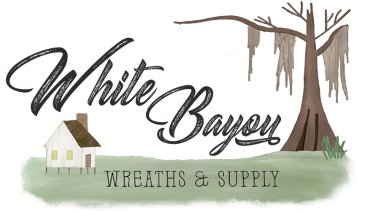 White Bayou Wreaths & Supply logo