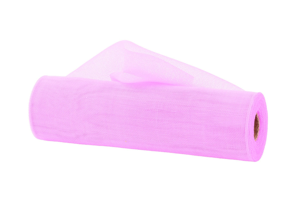 10" Fine Weave Mesh: Pink (10 Yards) RY500022 - White Bayou Wreaths & Supply