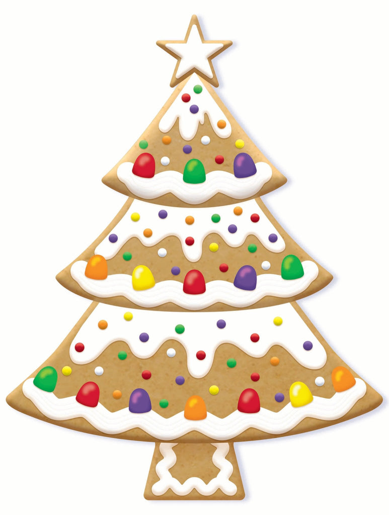 12.5"H Metal/Embossed Gingerbread Gumdrop Tree - MD1662H7 - White Bayou Wreaths & Supply