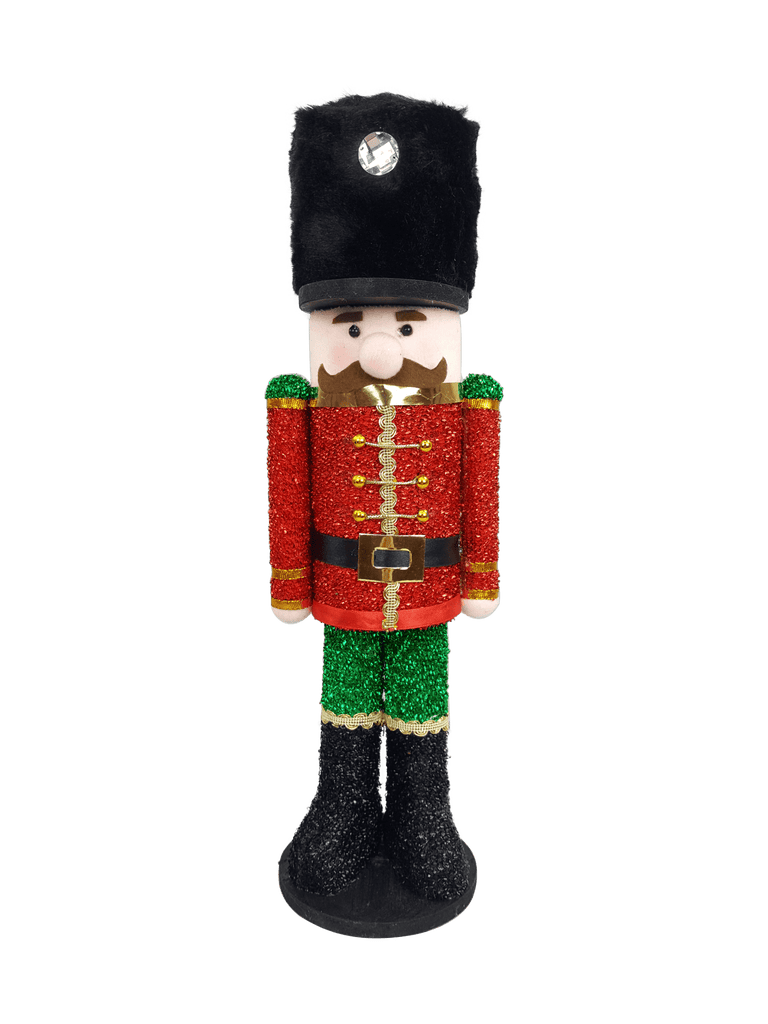 16" Red & Green Nutcracker Soldier – Classic Christmas Decoration | 85146RDGN - White Bayou Wreaths & Supply