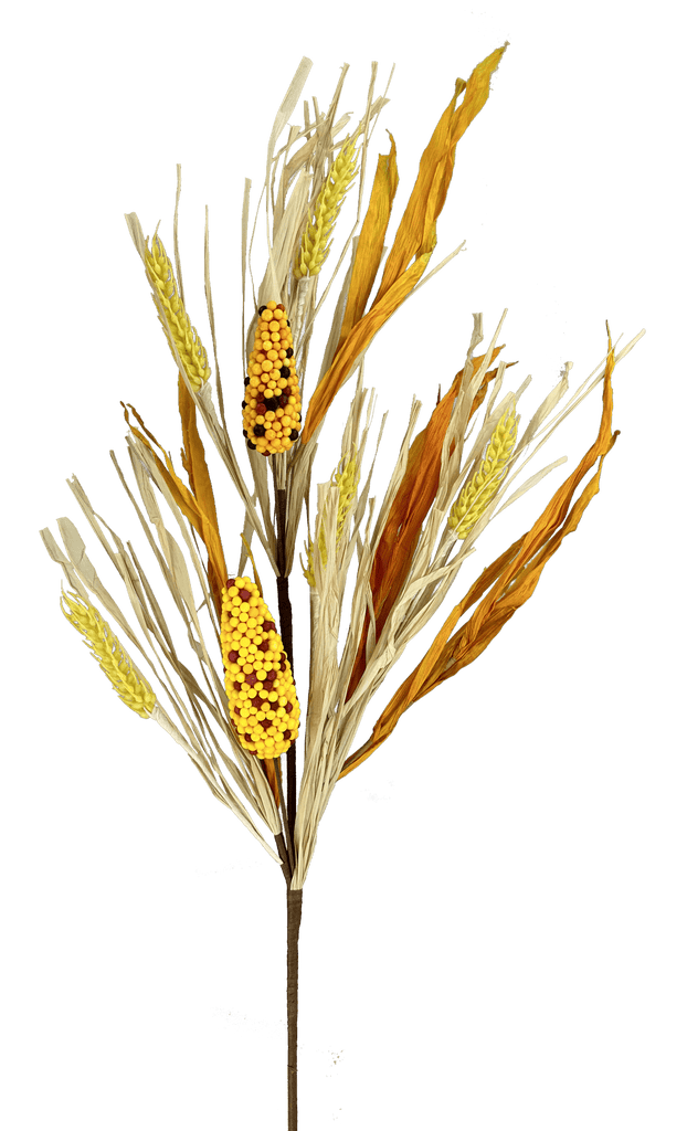 29" Corn Filler Spray - 57145FA - White Bayou Wreaths & Supply