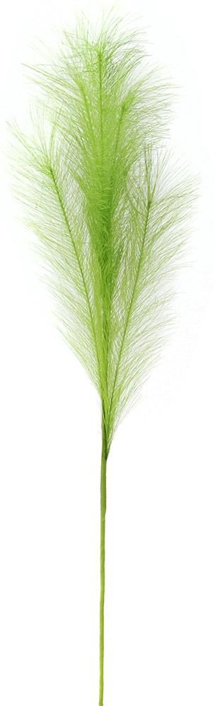 32.75"L Fabric Grass Plume Spray Lime Green - FG601356 - White Bayou Wreaths & Supply