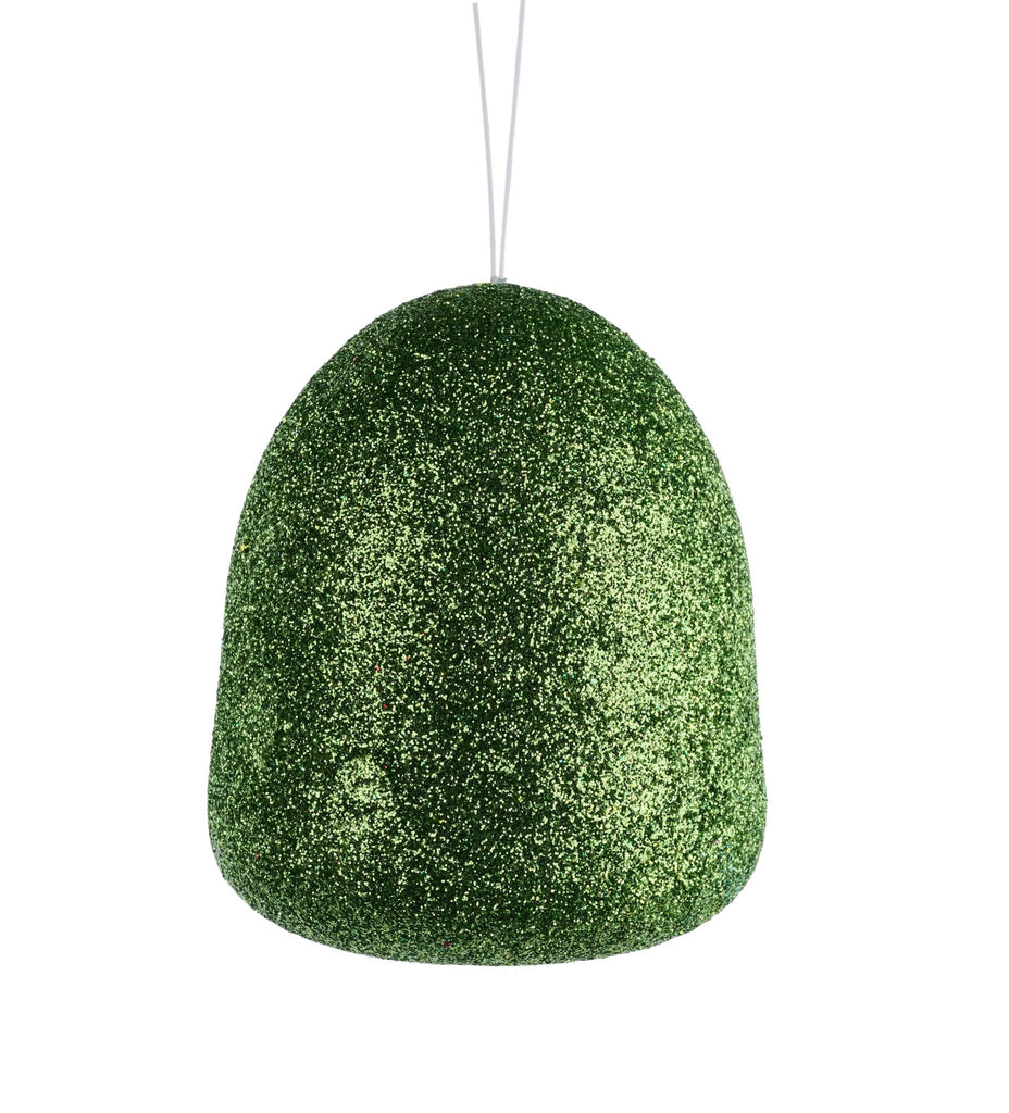 5" Glitter Gumdrop Ornament – Lime Green Candy - Themed | XJ7117F4 - White Bayou Wreaths & Supply