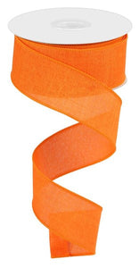 1.5" Royal Burlap: New Orange (10 Yards) RG1278HW