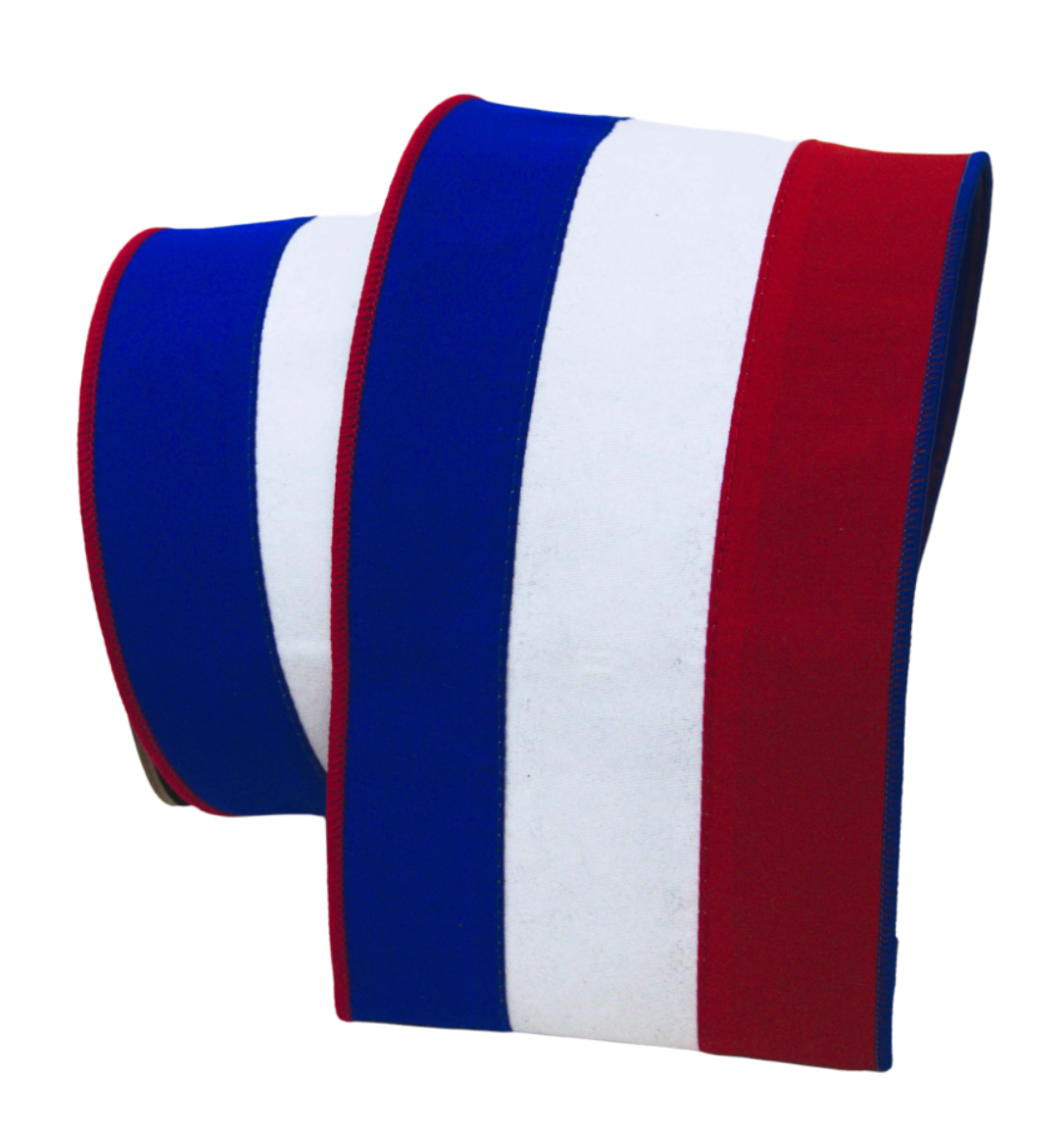 Farrisilk 4 Patriotic Stripes: Red, White, Blue (10 Yards) RG015-57 –  White Bayou Wreaths & Supply