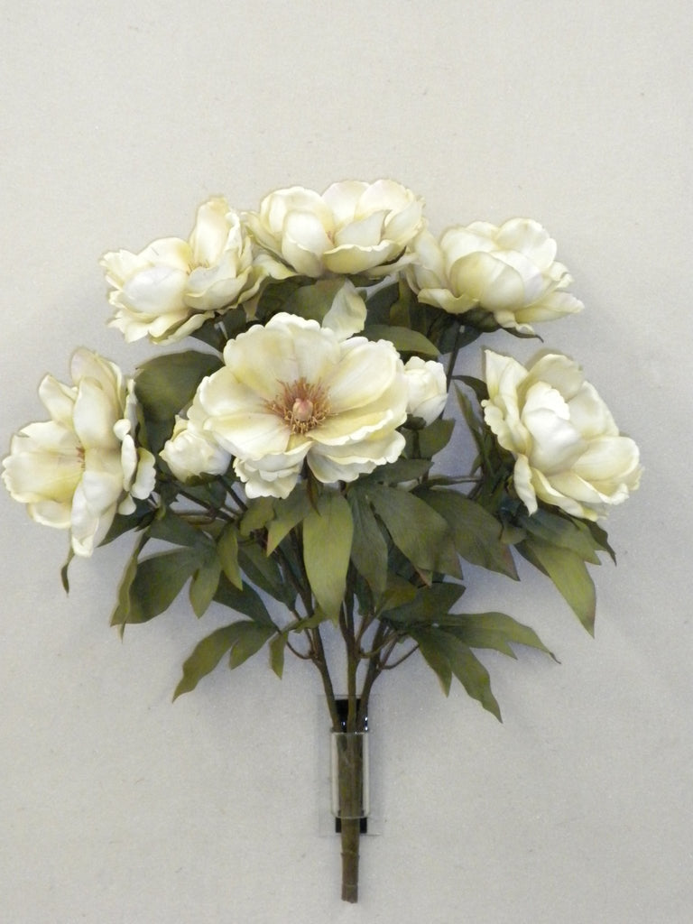 Beige Magnolia Bush – 52371 - BEIGE - White Bayou Wreaths & Supply