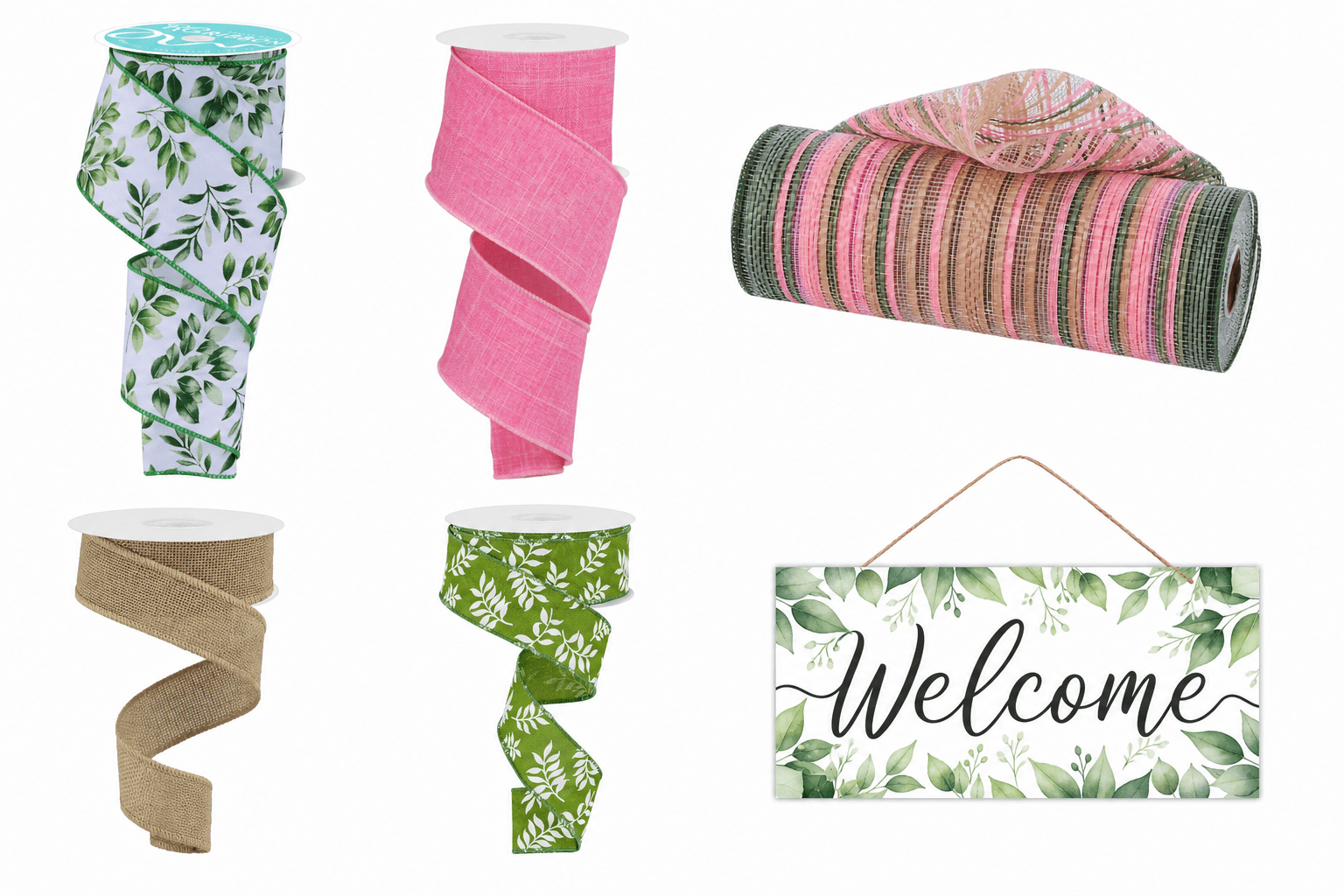 Everyday Welcome Wreath Kit – White Bayou Wreaths & Supply