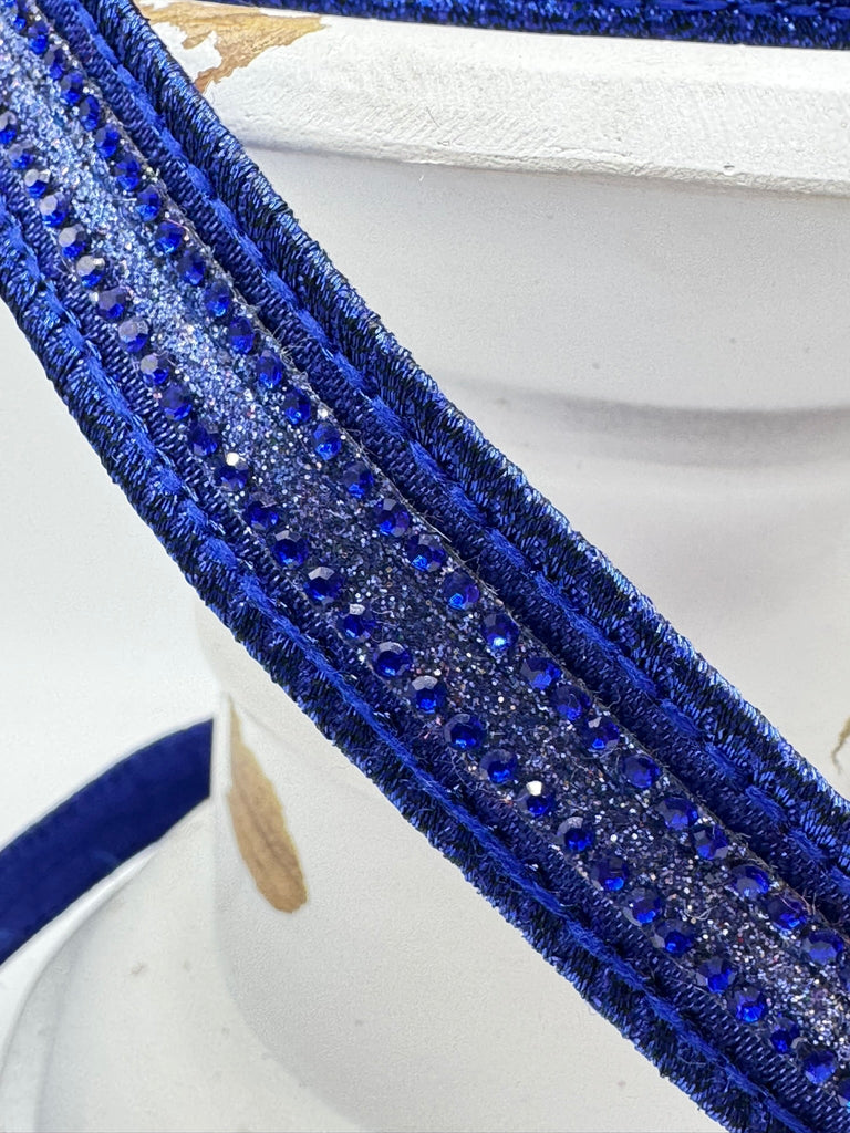 Farrisilk 0.75" Semiprecious Ribbon – Royal Blue | RK811 - 26 - White Bayou Wreaths & Supply